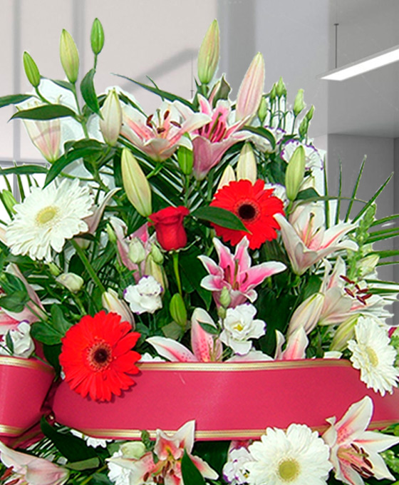 Centro Funerario Gerberas Liliums