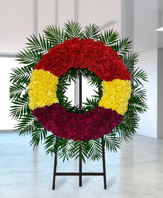 Corona Funeraria España republicana